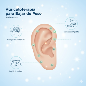 Lee más sobre el artículo Auriculoterapia para Bajar de Peso en Santiago: Un Enfoque Natural y Complementario para tu Bienestar
